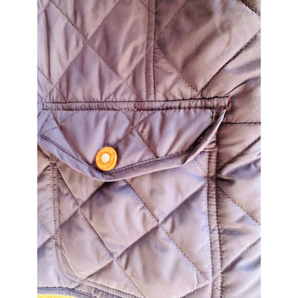 Lauren Ralph Lauren Vintage Women's Blue Solid Quilted Jacket Size XL - Picture 4 of 8